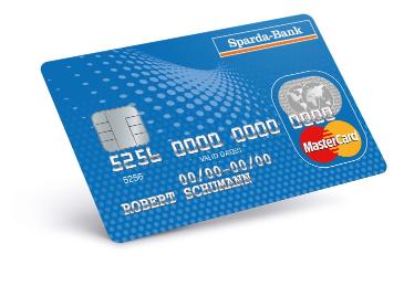 kreditkarte mastercard standard blau